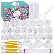 Sedhoom Set De 47 Emporte Pieces Patisserie Accessoire Pate A Sucre Moule Piece Emporte Piece Patisserie Decorations De Gateaux Outils De Decoration