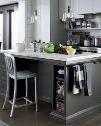 Portable kitchen islands that could be used where a big island will not fit, two tier kitchen islands with furniture like features, and other kitchen island ideas with seating. Kitchen Island Decorating Ideas Crate And Barrel