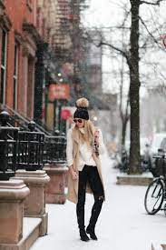 Pom Pom Hat Styled Snapshots Nyc Fashion Nyc Street Style Style