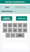 Inch is a unit of linear length,one inch is equal to 2.54 sentimeter. Inci Ke Centimeters Apl Di Google Play