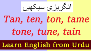 English Words Tan Ten Ton Tone Tune Tame Tain Meaning In Urdu And Hindi In 2020 English Words Confusing Words Words