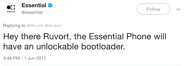 Dec 14, 2017 · read the bootloader lock warning message on the essential phone. Noob Can T Unlock Bootloader Xda Forums