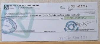 Contoh Cek Giro Bri Contoh Ong
