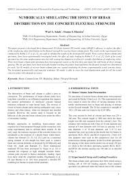 pdf numerically simulating the effect of rebar distribution