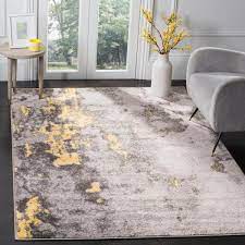 Click here to find a great selection of 5' x 7' rugs & mats at qvc.com. Safavieh Adirondack Gray Yellow 6 Ft X 6 Ft Square Abstract Area Rug Adr134h 6sq The Home Depot