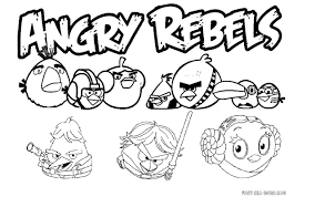 Chewie after a rough weekend. Printable Angry Birds Star Wars Coloring Page