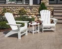 Portside 3 Piece Shellback Adirondack Set