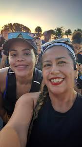 Earl Viera and Jenny Steininger Rodriguez are in London and ready to  run!!!!