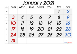 January 2021 Printable Calendar Free Premium In 2020 Calendar Printables Printable Calendar Template Calendar Template