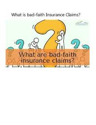 If a policyholder suspects bad faith, they should confront their. What Is Bad Faith Insurance Claims By Eve Jones Issuu