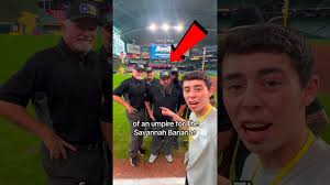 A day in the life umpiring at a MLB stadium 🔥 #shorts