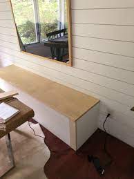 How to make a mudroom bench using old kitchen cabinets. Diy Built In Dining Bench With Storage Breakfast Nook Banquette Tutorial