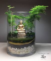 Buddha Terrarium For Individual And Brand Designs Info Terrariumlov Www Terrariumlove Interior Design Terrarium Zen Garden Buddha Decor