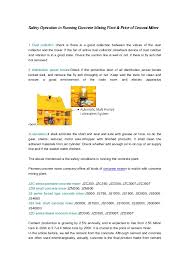 Checklist for ready mixed concrete trucks inspector information title: Safety Operation In Running Concrete Mixing Plant Price Of Cement M