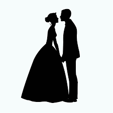 163 10 fantasy mystisch mond. 33 423 Hochzeitspaar Silhouette Vektorgrafiken Cliparts Und Illustrationen Kaufen 123rf
