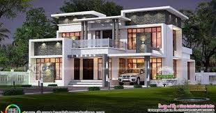 Modern Contemporary Home 2620 Sq Ft Duplex House Design Modern House Design Kerala House Design