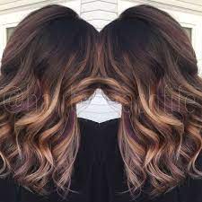 Colormelt Balayage Ombre With Purple Peekaboo Highlights Hair By Rachel Fife Sf Salon Peekaboo Hair Balayage Hair Purple Peekaboo Highlights