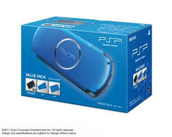 Sony Psp Playstation Portable Console Japan Model Psp3000 Vibrant Blue Value Pack Pspj30024 Japan Im Playstation Portable Portable Console Vintage Video Games