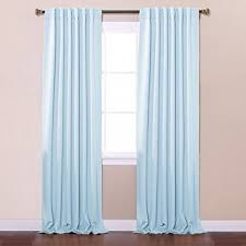 3 Purposes For Light Blue Blackout Curtains Designalls In 2020 Light Blue Curtains Blue Curtains Blue Home Decor