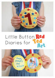 Here are some father's day activities, songs, and books for kids from around the web! Father S Day Medal For Preschoolers Red Ted Art Make Crafting With Kids Easy Fun