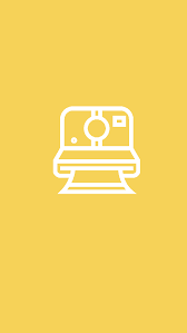 Yellow Polaroid Instagram Story Highlights Template Cute App Instagram Highlight Icons Instagram Icons