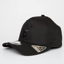 Shop milwaukee bucks caps & hats from hatstoreworld.com. New Era Nba Milwaukee Bucks Tonal Black Stretch Snap 9fifty Cap Teams From Usa Sports Uk