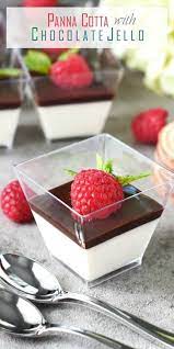 Panna Cotta With Chocolate Jello Olga In The Kitchen Recipe Easter Desserts Recipes Bread Recipes Sweet How Sweet Eats