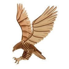 Cardboard Eagle Animales De Madera Arte De Aguila Arte De Carton