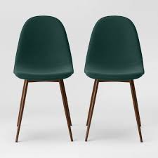 2pk copley upholstered dining chair forest green project 62 in 2020 dining chairs metal dining chairs upholstered dining chairs