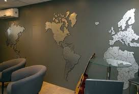 Pesquise, navegue e partilhe este mapa com os nomes de lugares. Decoracao Com Mapa Mundi Na Parede Decoracao Mapa Mundi Escritorio Masculino