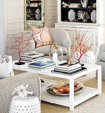 Decorating With Branches Coastal Style Faux Coral Shell Branches Branch Decor Coastal Style Decorating Decor