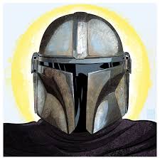 The Mandalorian On Behance Star Wars Icons Mandalorian Mandalorian Helmet