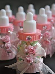 Pink Baby Bottle Favors 12 Pcs Baby Bottle Favors Baby Shower Princess Baby Shower Favors