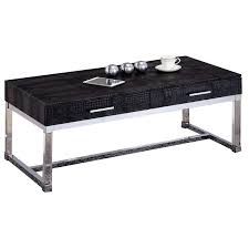 Coffee table coffee table tray glass coffee ··· china factory customized bistro patio restaurant metal steel black round outdoor coffee table. Furniture Of America Romano Contemporary Metal Coffee Table In Black Idf 4380bk C
