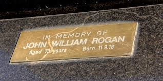 John William Rogan (1918-unknown)