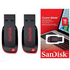 With transfer speeds of up to 80mb/s, this usb 3.0 flash drive can move files up to four times faster than usb 2.0 drives. Sandisk Cruzer Blade 16 Gb Usb Plastic Pen Drive Pack Of 3 Black And Red Buy Sandisk Cruzer Blade 16 Gb Usb Plastic Pen Drive Pack Of 3 Black