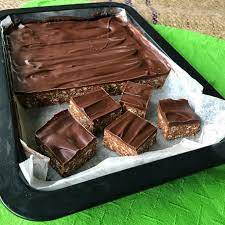 Delicious No Bake Dark Chocolate Peppermint Slice Easy Recipe From Vj Cooks Chocolate Weetbix Slice Weetbix Slice Peppermint Slice