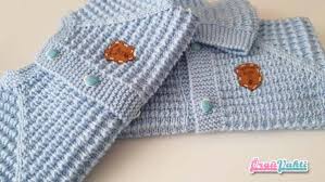 sisle fare disi ornekli bebek yelegi yapilisi videolu anlatimli orguvakti baby knitting patterns orgu desenleri krose