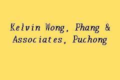 Dr kelvin wong is a senior product manager at risk management solutions (rms). Kelvin Wong Phang Associates Home Facebook