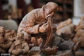 Artist In Xi'an Keen On Making Clay Sculptures[10]- Chinadaily.com.cn