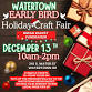 Watertown Early Bird Holiday Craft Fair and Fundra... event in Watertown, WI