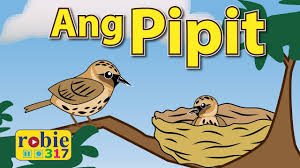 May pumukol sa pipit sa sanga ng isang kahoy at nahagip ng bato ang pakpak ng munting ibon. Ang Pipit Classic Filipino Folk Song Robie317 Youtube