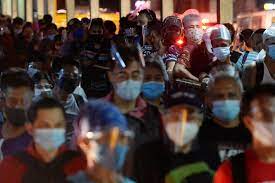 Face shield disposable transparent face protective isolation face mask. Philippines Prolongs Partial Coronavirus Curbs In Manila To Jan 31 Reuters