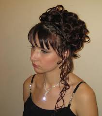 Weddings are a big event in everyone's life. Curly Wedding Bridal Hairstyles My Bride Hairs