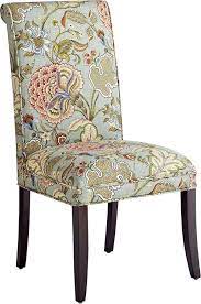 Pier 1 Imports Angela Blue Floral Dining Chair With Espresso Wood Shopstyle Furniture Dining Chairs Dining Room Chair Cushions Upholstered Dining Chairs
