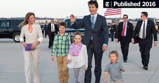 3 4 trudeau é o segundo mais jovem primeiro ministro canadense depois de joe clark. Justin Trudeau Canadian Prime Minister Making Rare Official Visit The New York Times