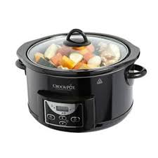 But lean cuts like rump roast or sirloin roast can also go while it's true that slow cookers won't produce a crispy exterior on a chicken or roast, that doesn't mean you shouldn't sear those items before putting. Crock Pot 4 7l Gloss Black Digital Countdown Timer Family Slow Cooker Sccprc507b Ebay