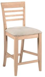unfinished dining chairs and finished