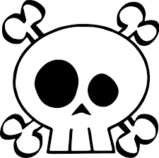 Cute Skull Flash Art Sticker Skulls Drawing Skull Template Skull Drawing