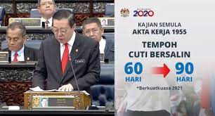 Maternity leave to be increased by 2021 in malaysia! Budget2020 Maternity Leave Will Be Increased From 60 To 90 Days